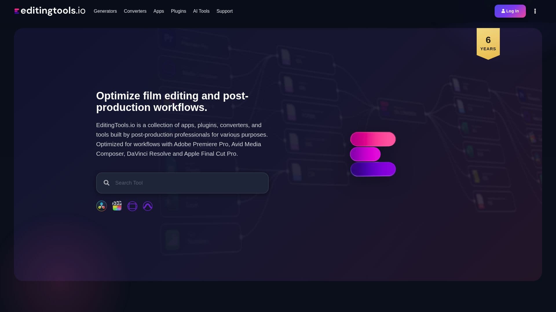 EditingTools.io screenshot