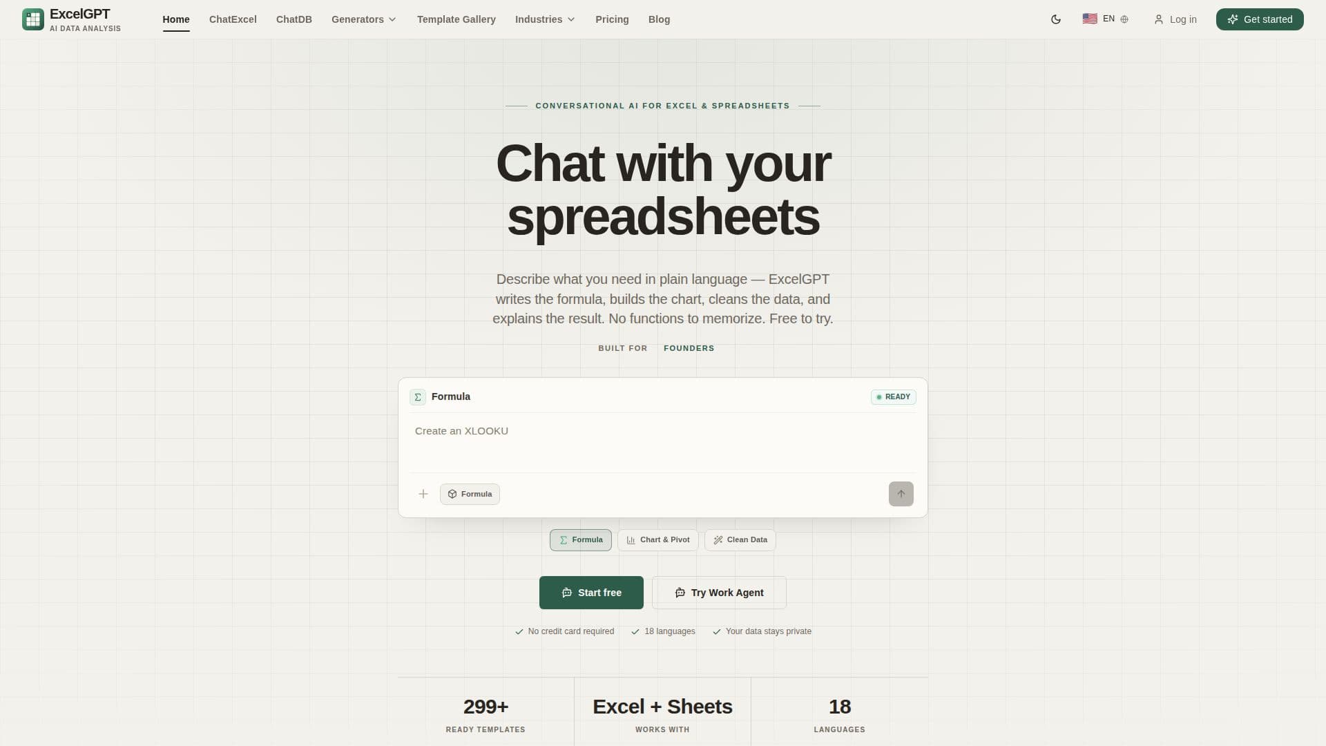 ExcelGPT screenshot