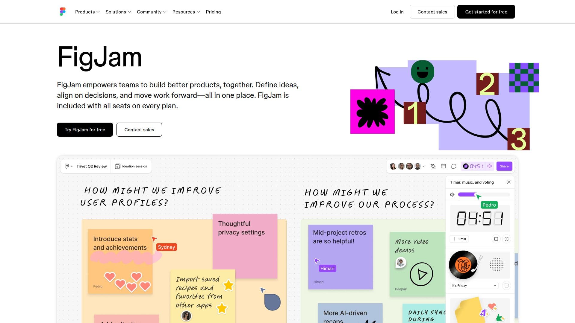 FigJam: Quadro Branco Colaborativo screenshot