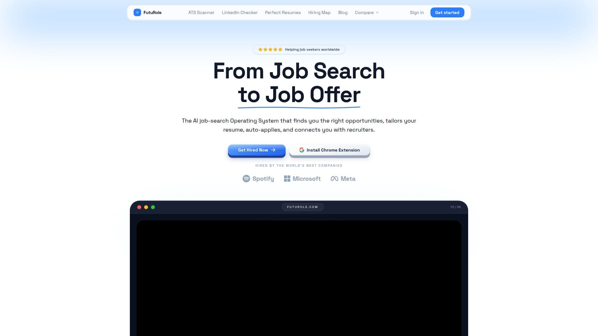 FutuRole AI Job Search Copilot screenshot