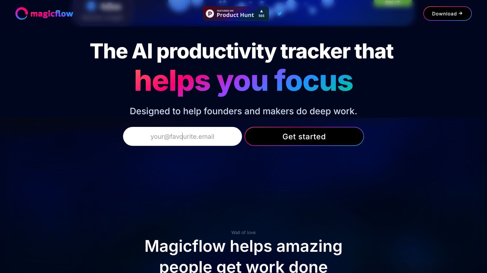 Magicflow Productivity Coach screenshot