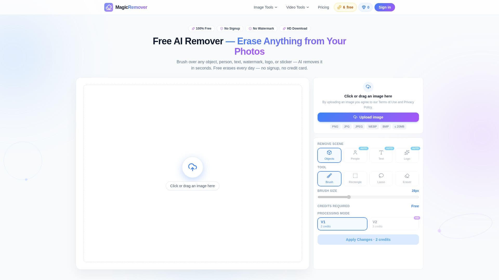 MagicRemover screenshot