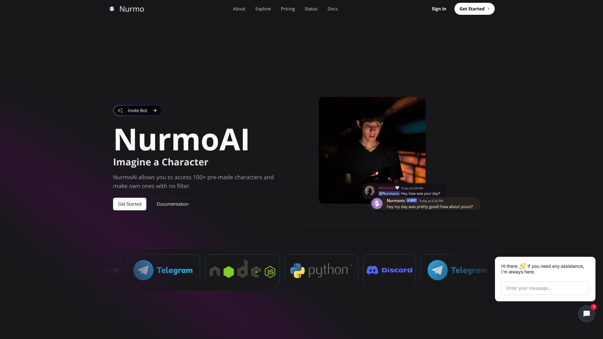 NurmoAI | 想象一个角色 screenshot