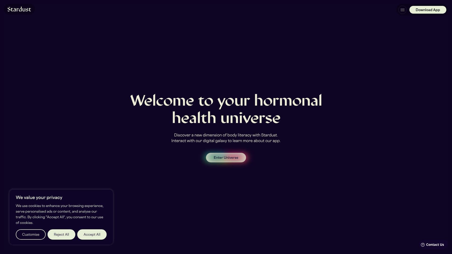 Stardust screenshot