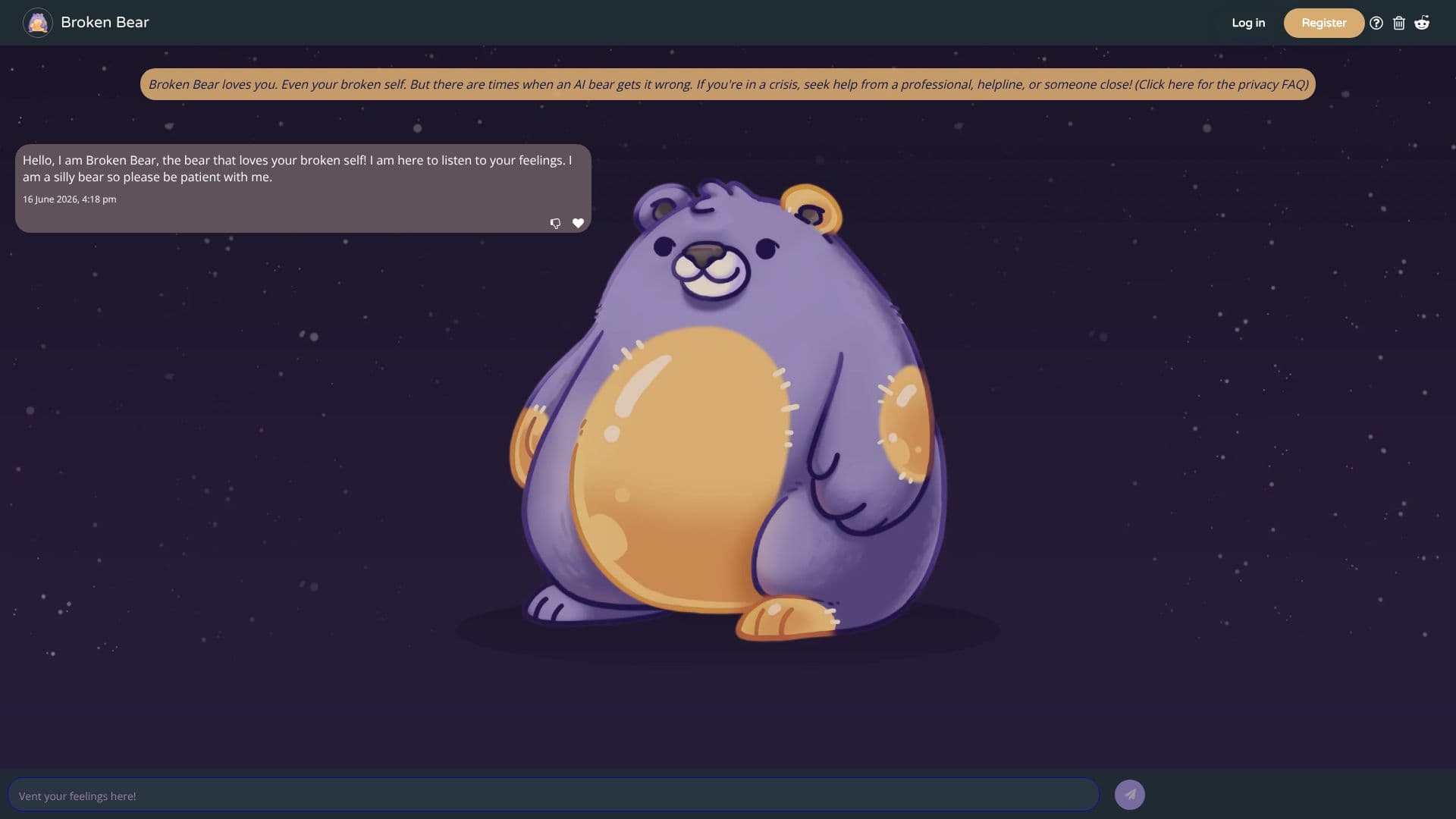 Broken Bear screenshot