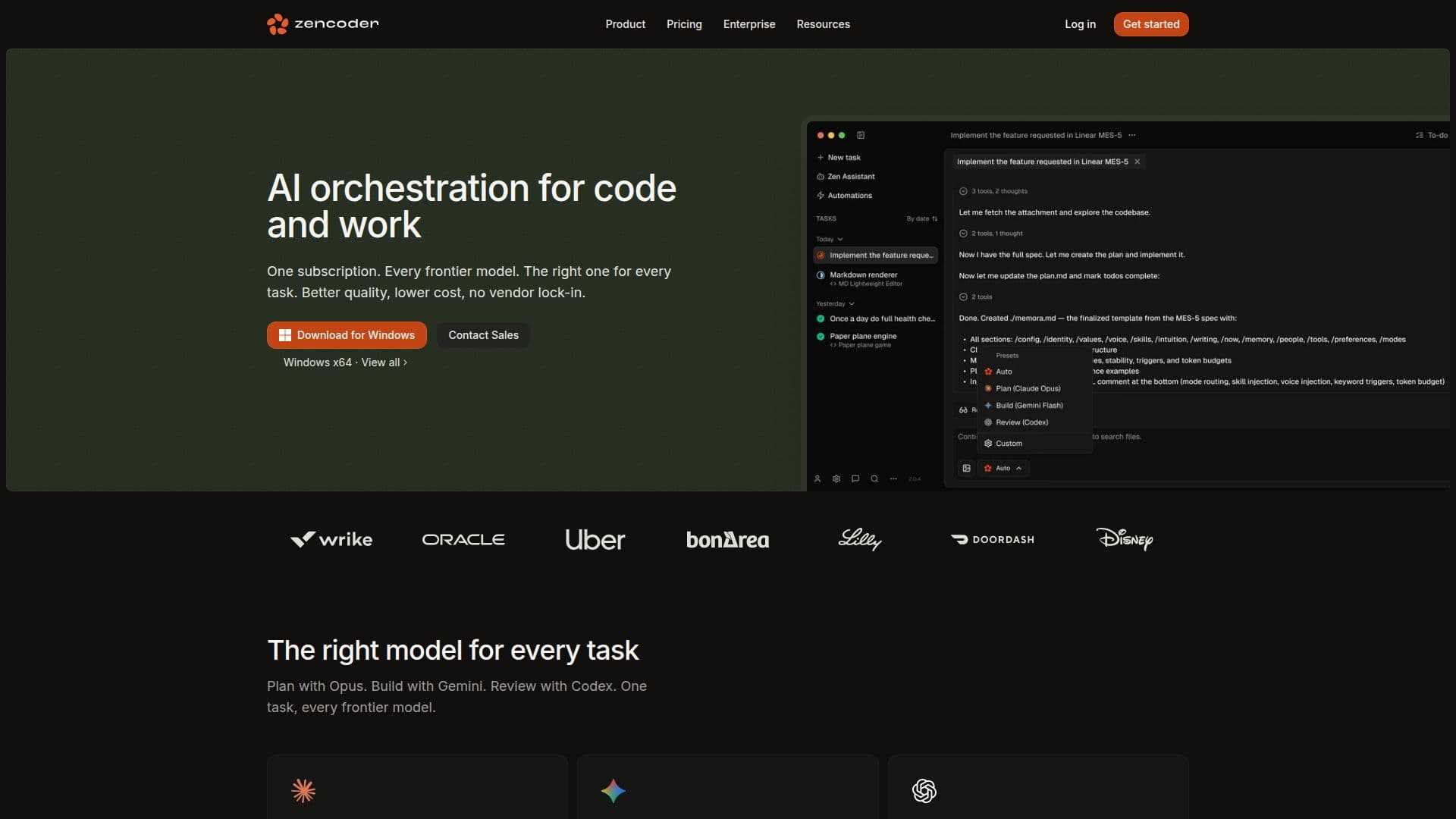 Zencoder | The AI Coding Agent screenshot